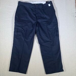Men's Navy Cargo‎ Pants